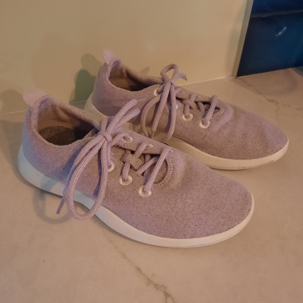 Lilac Allbirds Runners AVAILABLE JUNE 1